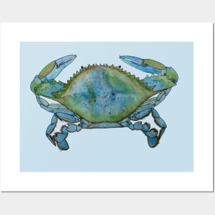 Blue Crab, Cancer Posters and Art